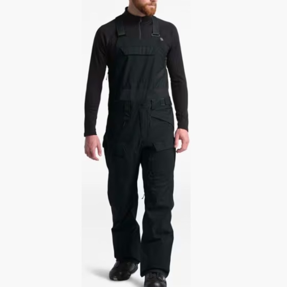 The North Face Freedom Bib Pants Mens Medium Black DryVent Ski Snowboard